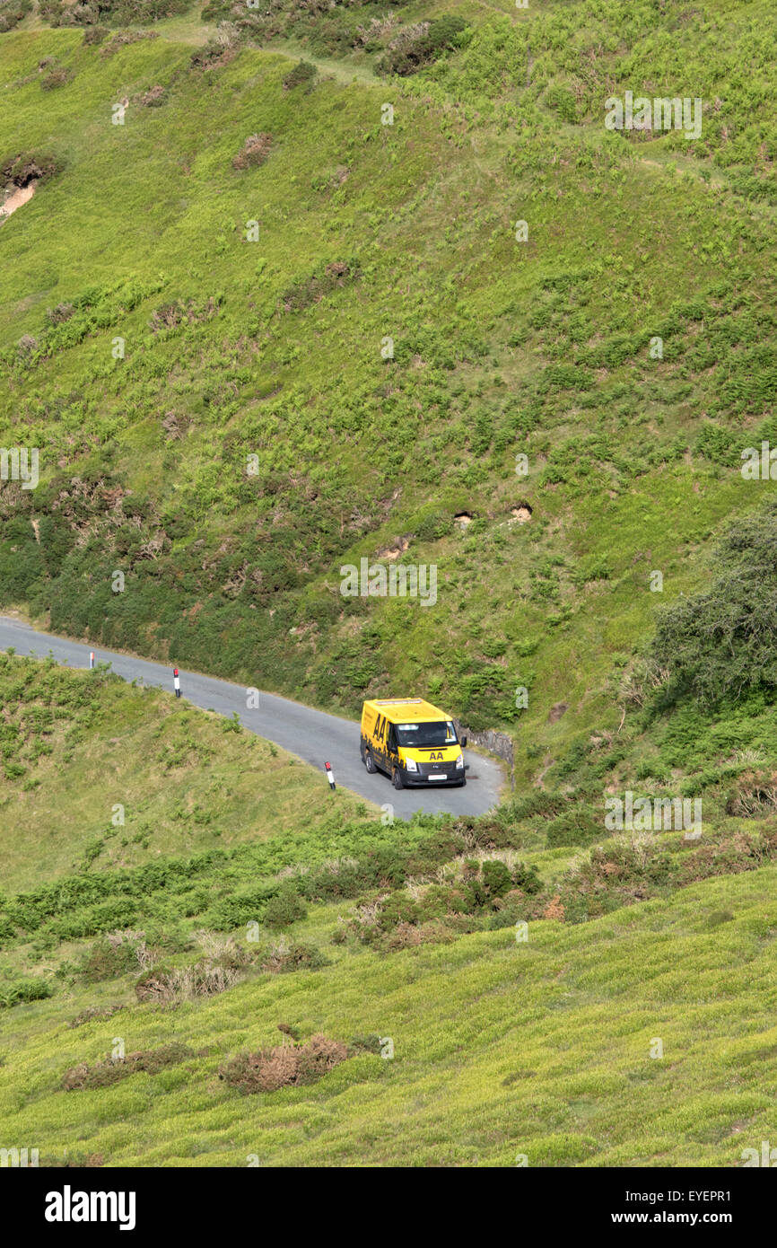 AA dépanneur, England, UK Banque D'Images