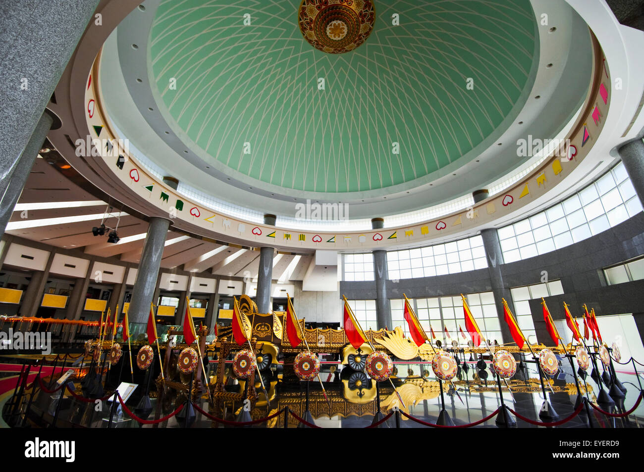 Musée Royal Regalia, Bandar Seri Begawan, Brunei Banque D'Images
