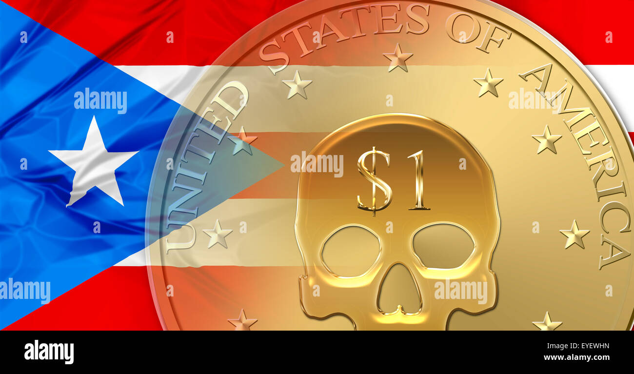 Puerto Rico défaut Banque D'Images