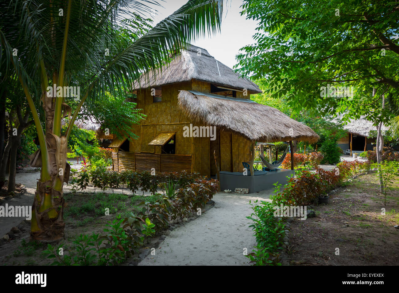 Barry's Lodge ; île Atauro, le Timor-Leste Banque D'Images
