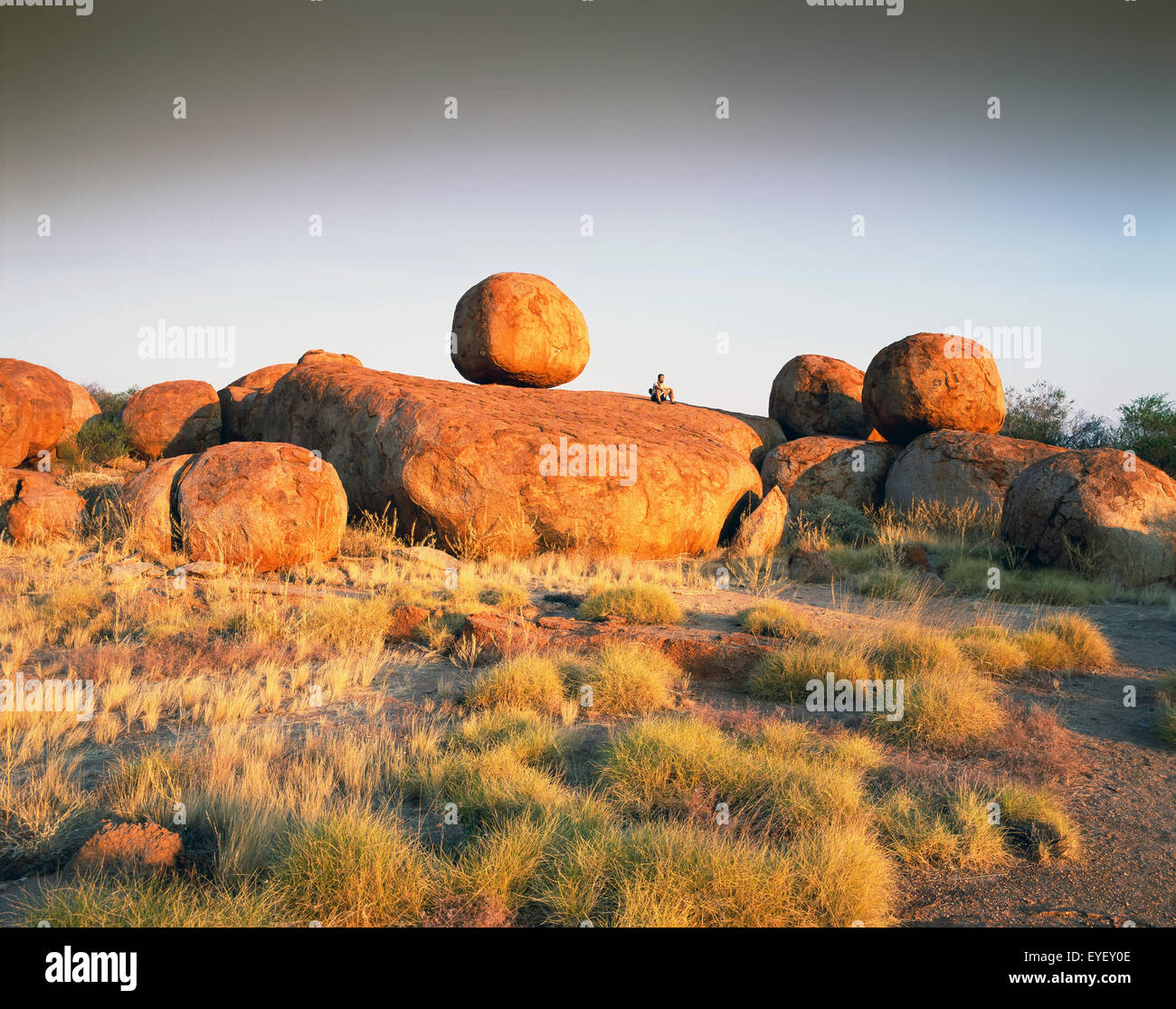 Devils Marbles Conservation reserve, Territoire du Nord, Australie Banque D'Images