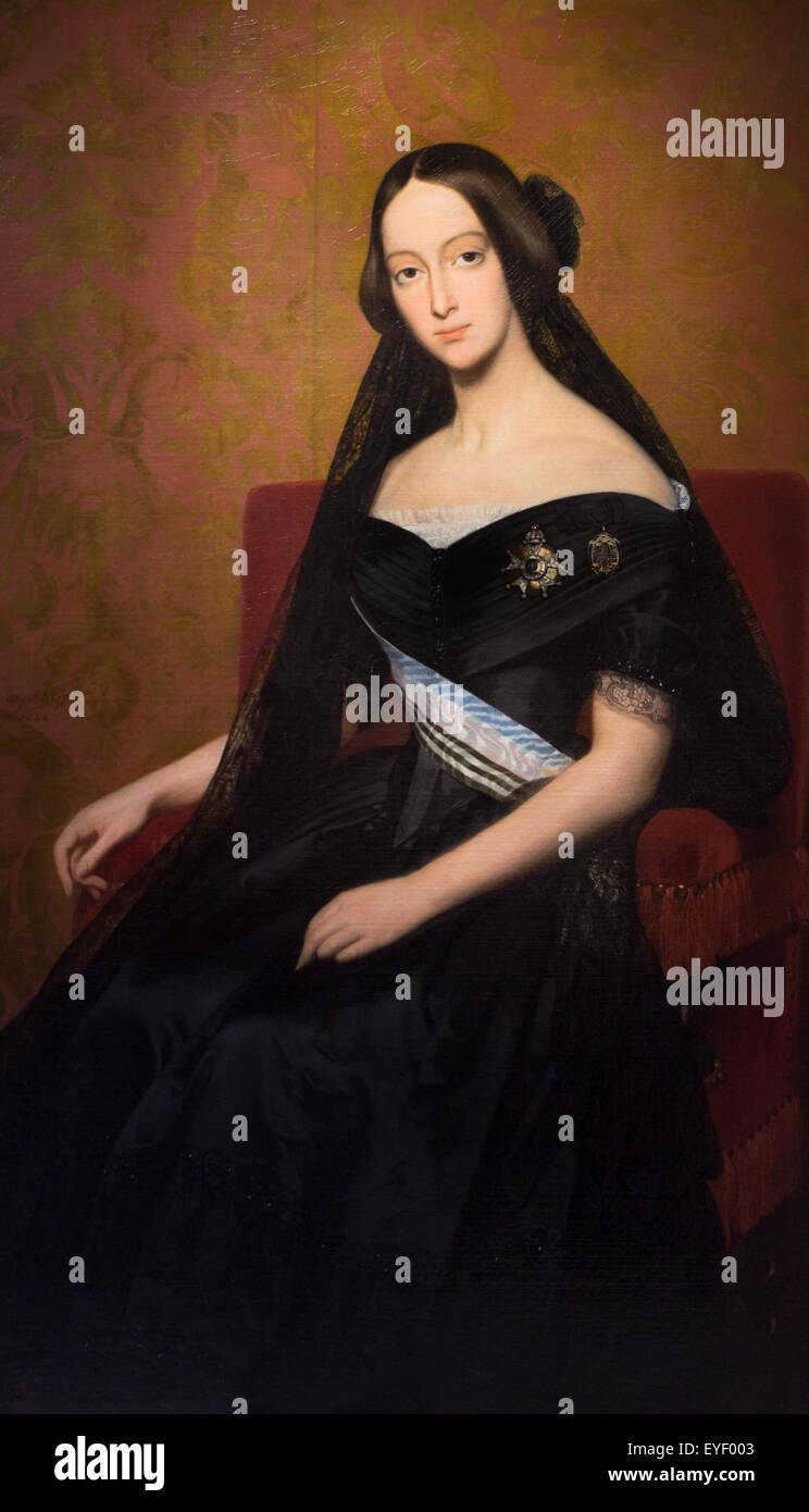 Dona Francisca de Bragança, princesse de Joinville 07/12/2013 - 19e siècle Collection Banque D'Images