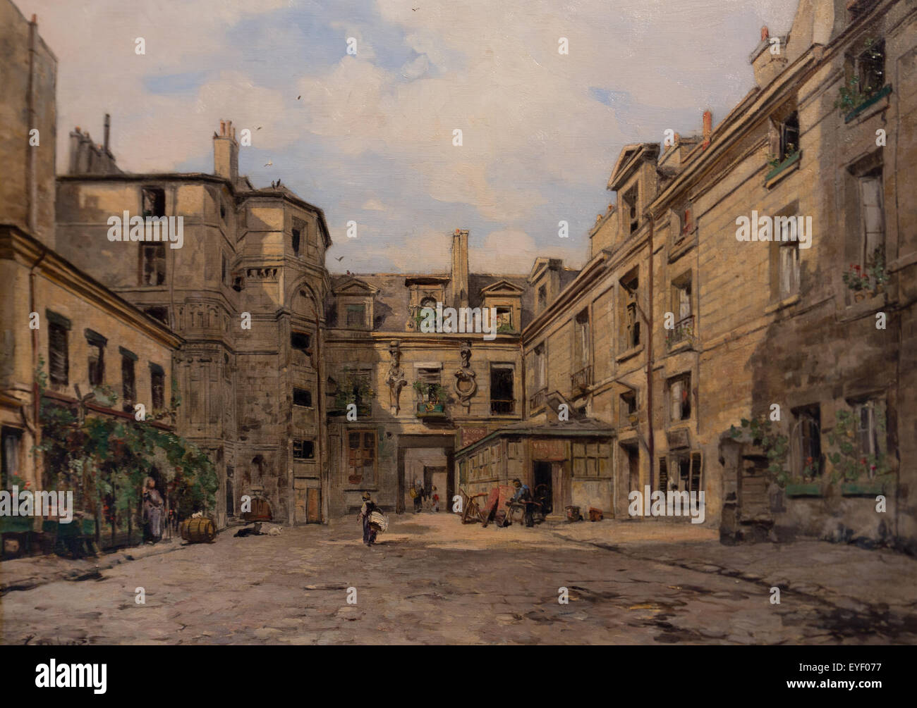 Le passage de Charlemagne 17/10/2013 - 19e siècle Collection Banque D'Images