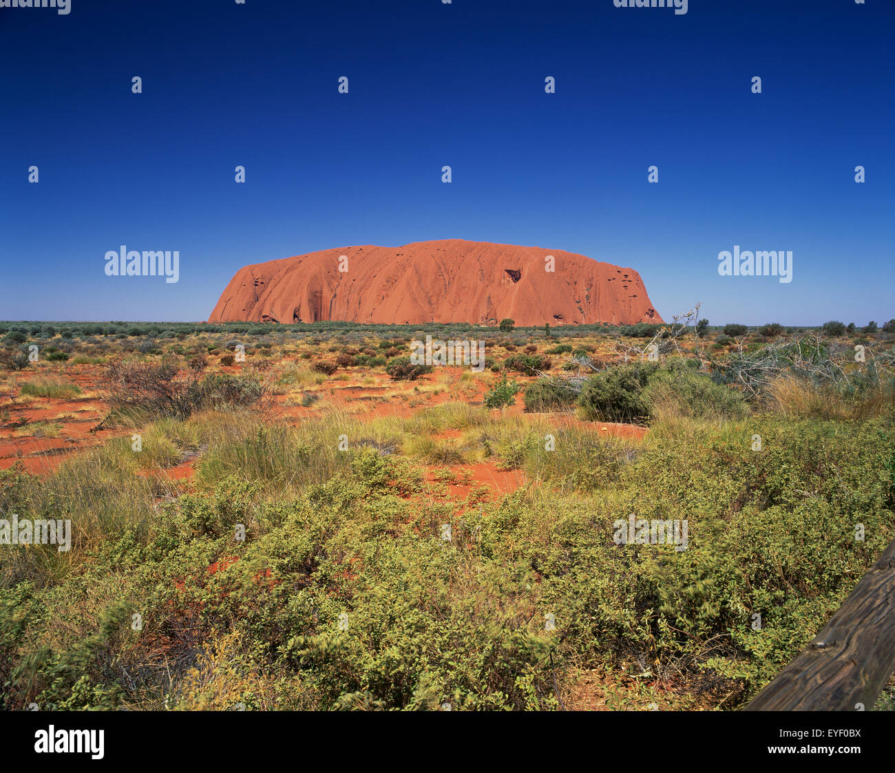 L'Uluru, Territoire du Nord, Australie Banque D'Images