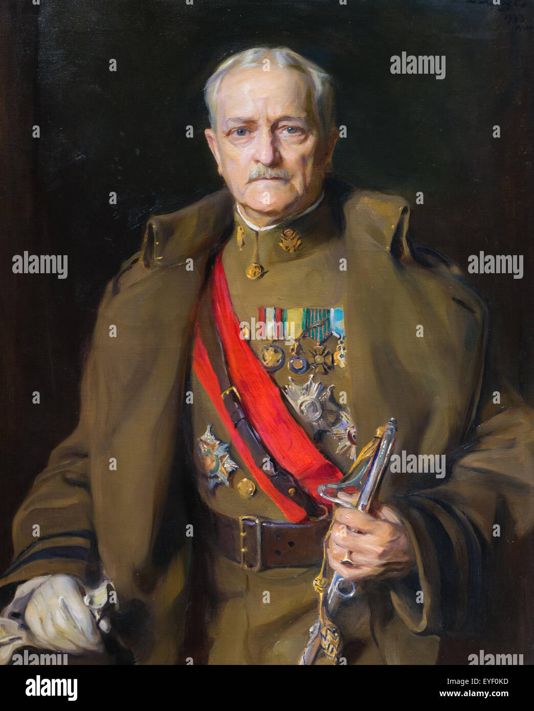 Le général Pershing 07/12/2013 - 20e siècle Collection Banque D'Images