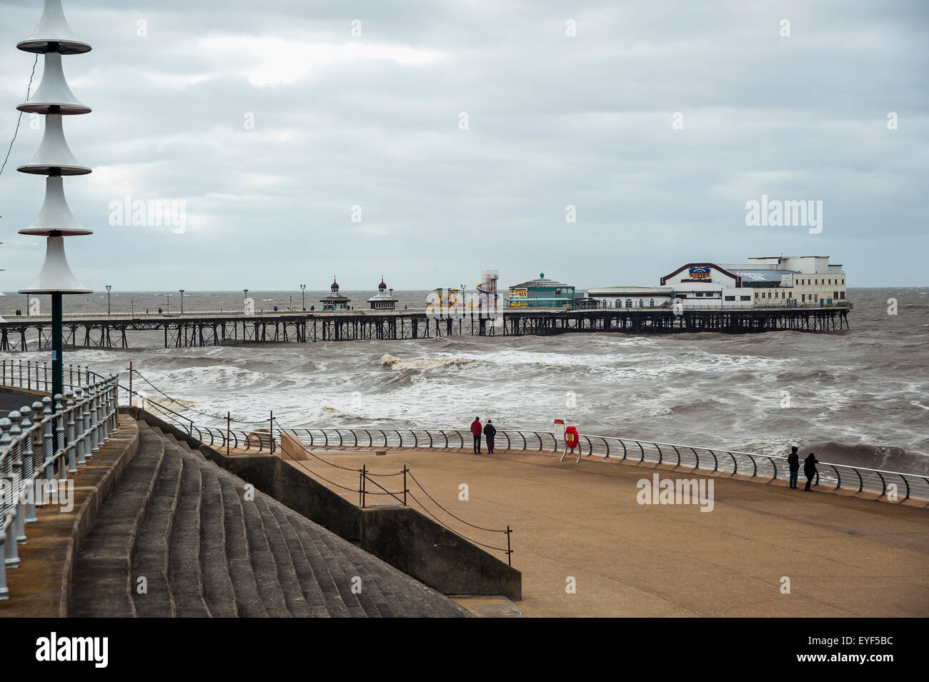 North Pier, Blackpool, Lancashire, Angleterre Banque D'Images