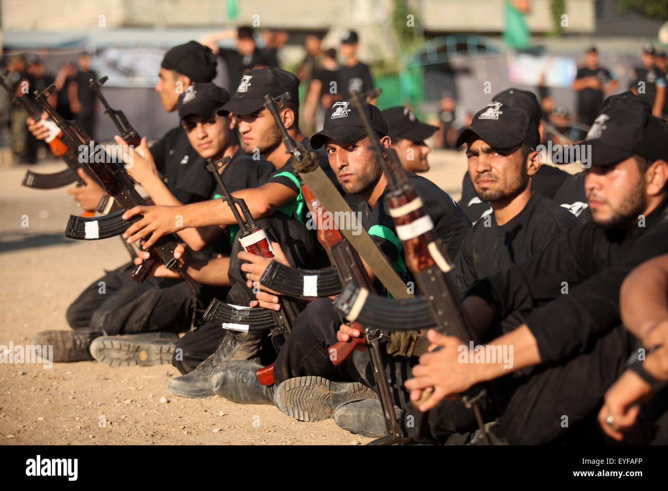 La Ville De Gaza, Bande De Gaza, Territoire Palestinien. 28 Juillet ...