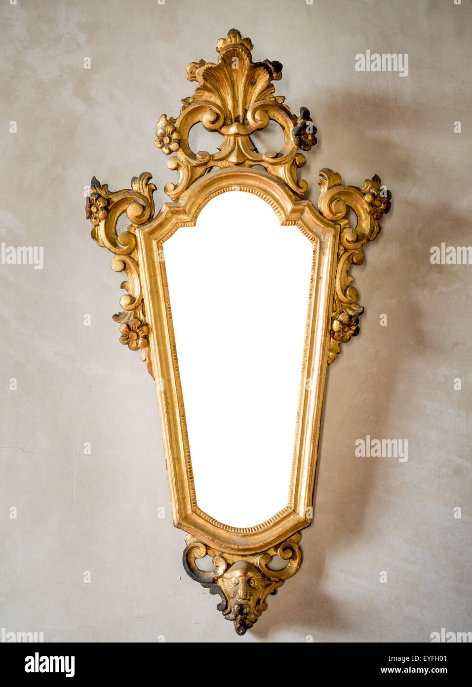 Miroir Toscana Bronze Miroir arc Miroir intérieur Miroir de jardin