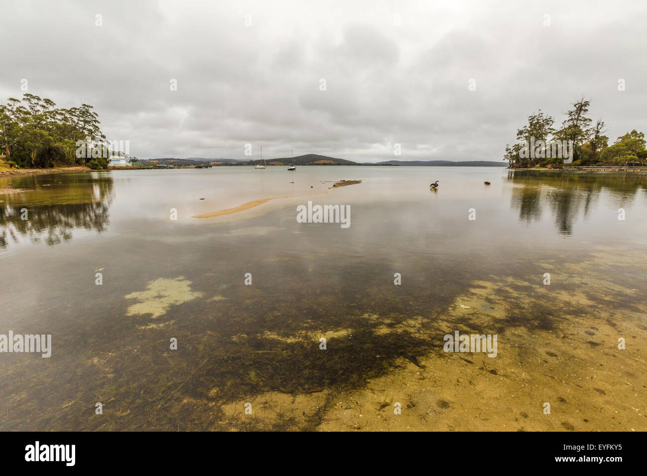 Côte Est de la Tasmanie Banque D'Images