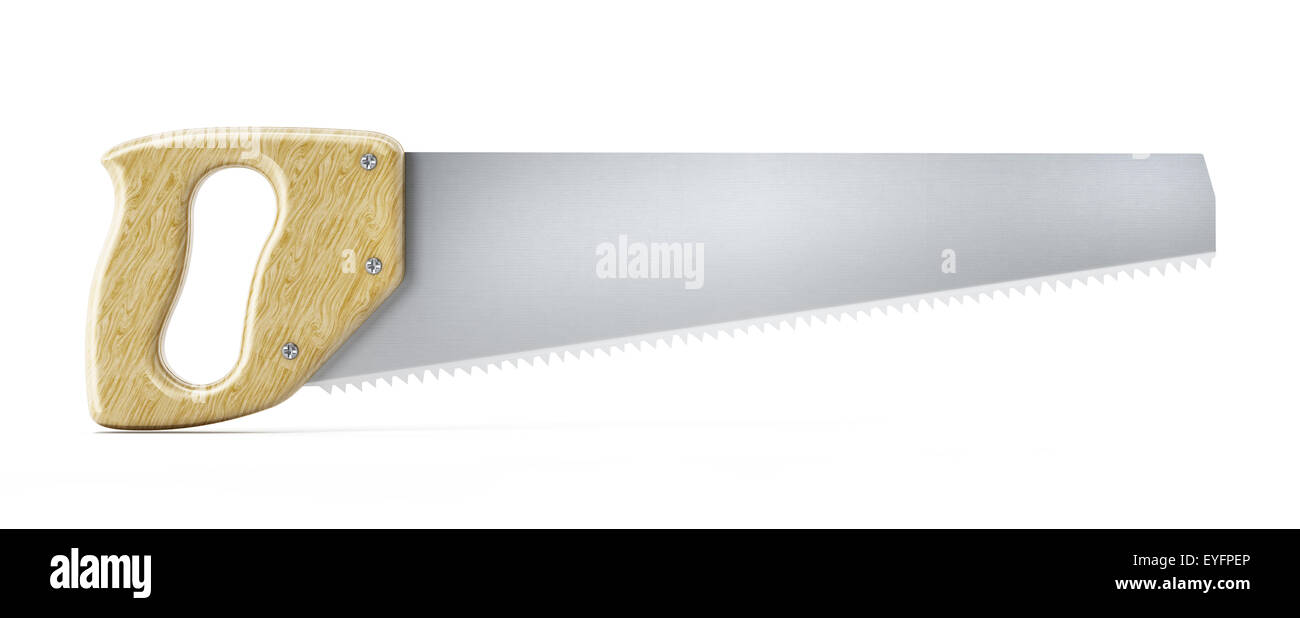 Vu isolé sur fond blanc Banque D'Images