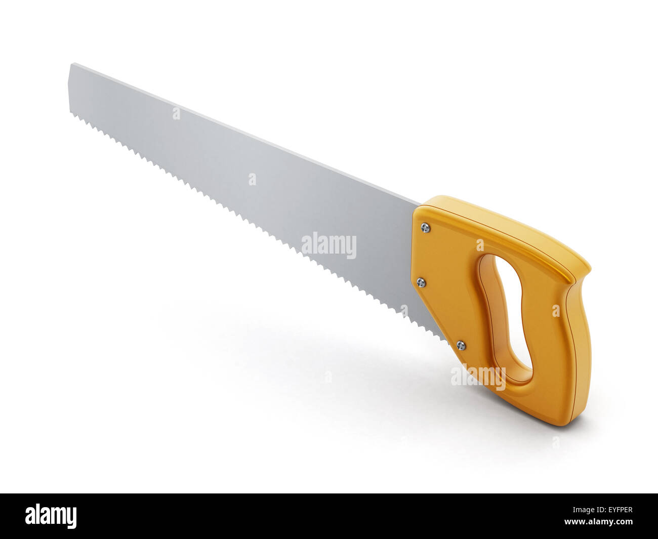 Vu isolé sur fond blanc Banque D'Images