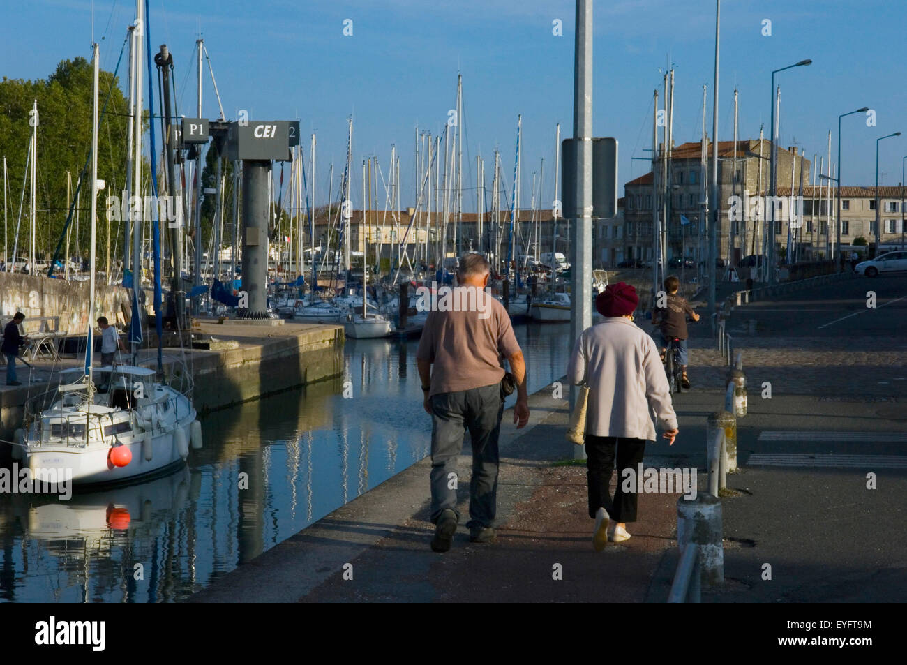 France, Rochefort-Sur-Mer, Poitou-Charentes Banque D'Images