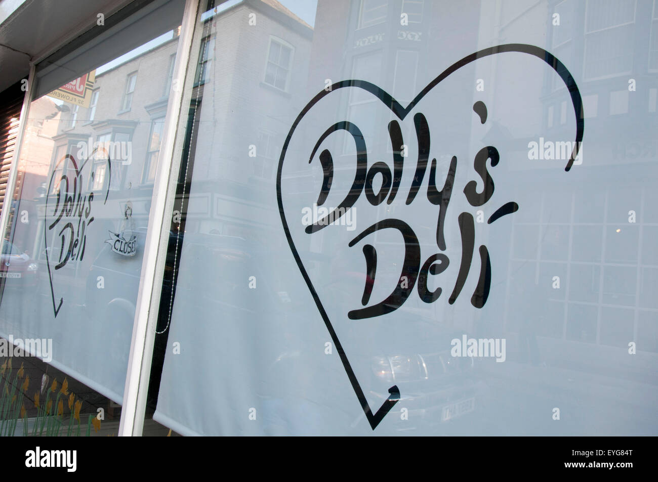 Le Dolly's Deli à Whitby, North Yorkshire Angleterre UK Banque D'Images