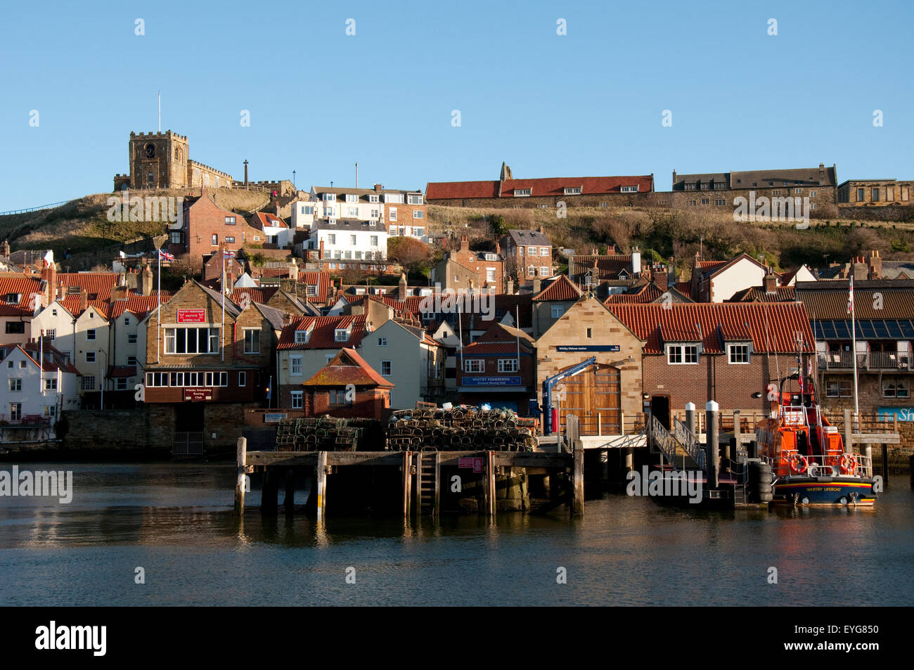 Whitby, North Yorkshire Angleterre UK Banque D'Images