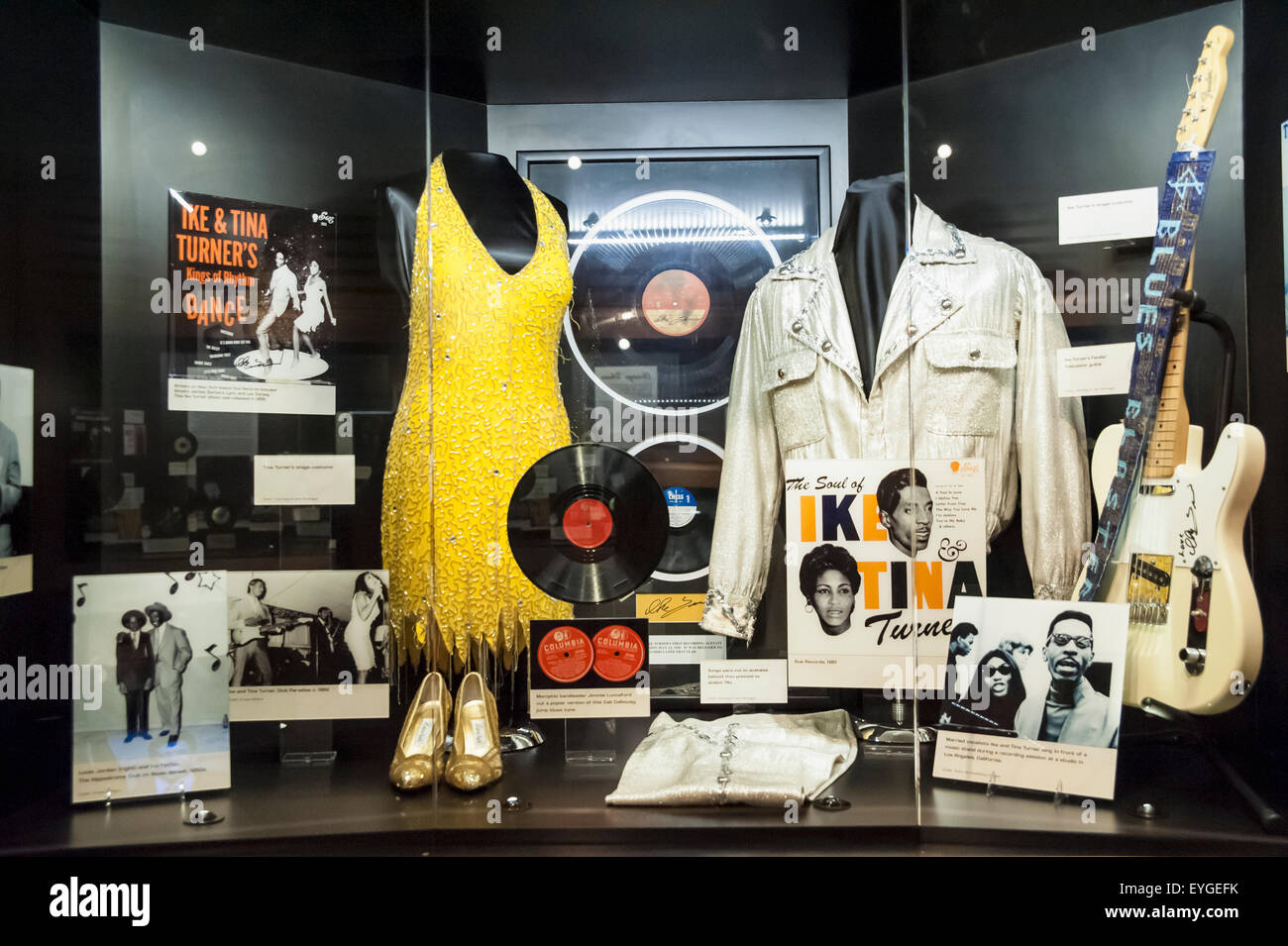 USA, Ohio, à l'intérieur de Stax Museum of American Soul Music ; Memphis Banque D'Images