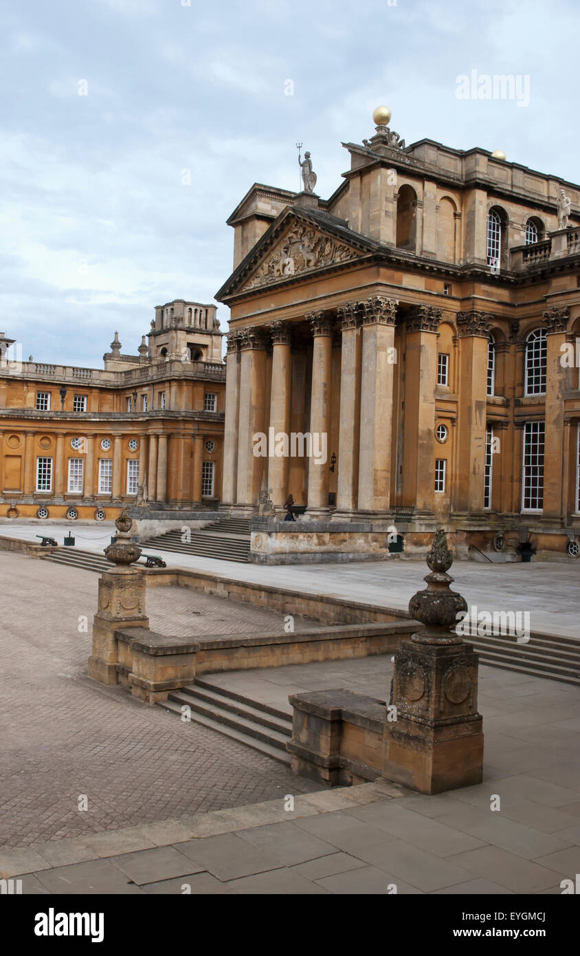 Royaume-uni, Angleterre, Oxfordshire, construit entre 1705 et 1724 ; Woodstock, destiné à être don à John Churchill, Blenheim Palace Banque D'Images