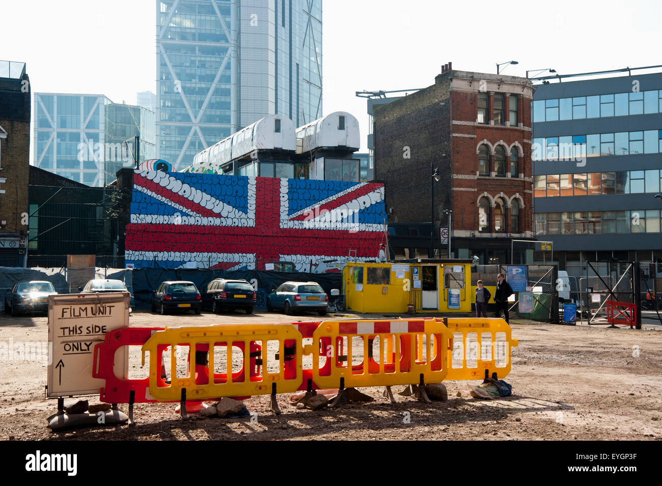 Royaume-uni, Angleterre, Art de rue à Shoreditch, London Banque D'Images