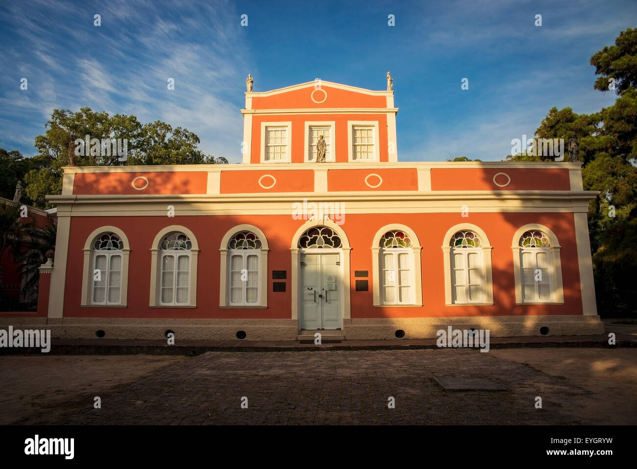 Brésil, Rio Grande do Sul, Museu da Baronesa ; Pelotas Banque D'Images