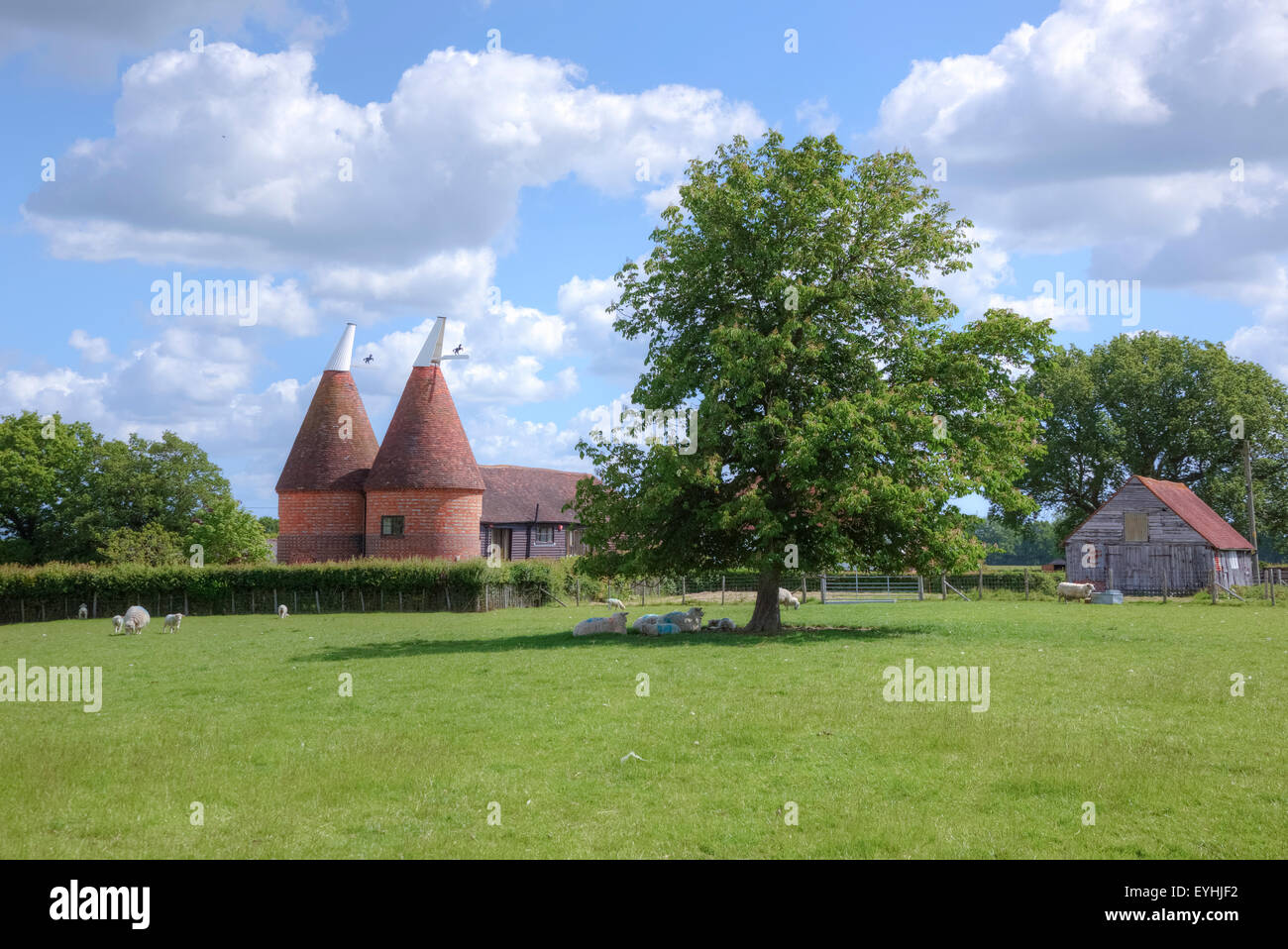 The Maltings, Ashford, Kent, Angleterre, Royaume-Uni Banque D'Images