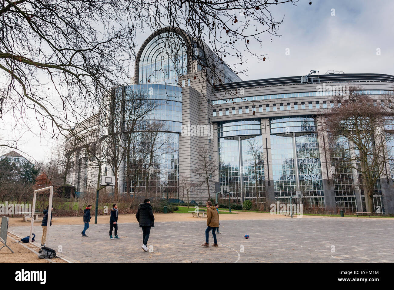 Siège du Parlement européen Banque D'Images