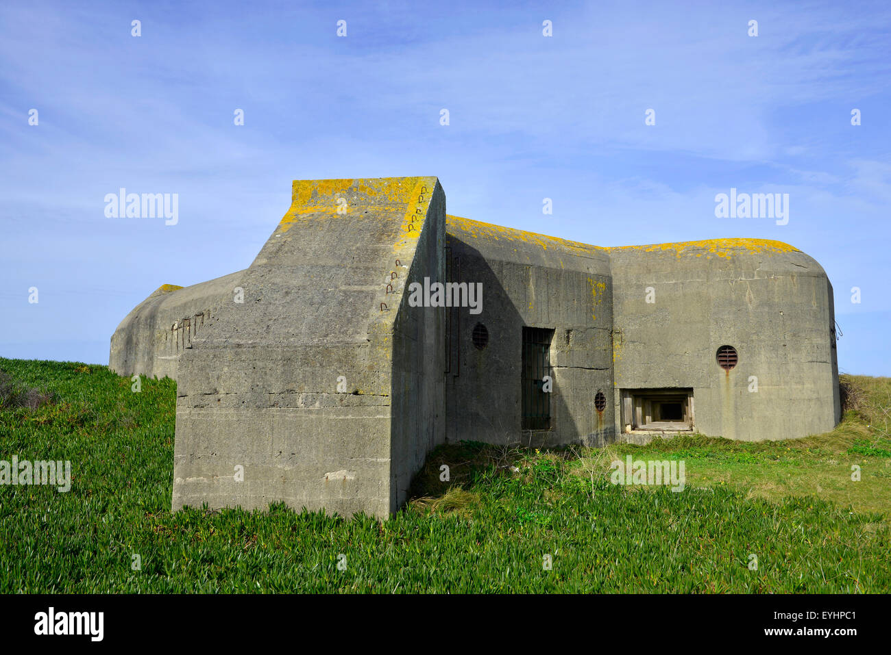 Fortifications allemandes ww2 Banque de photographies et d’images à