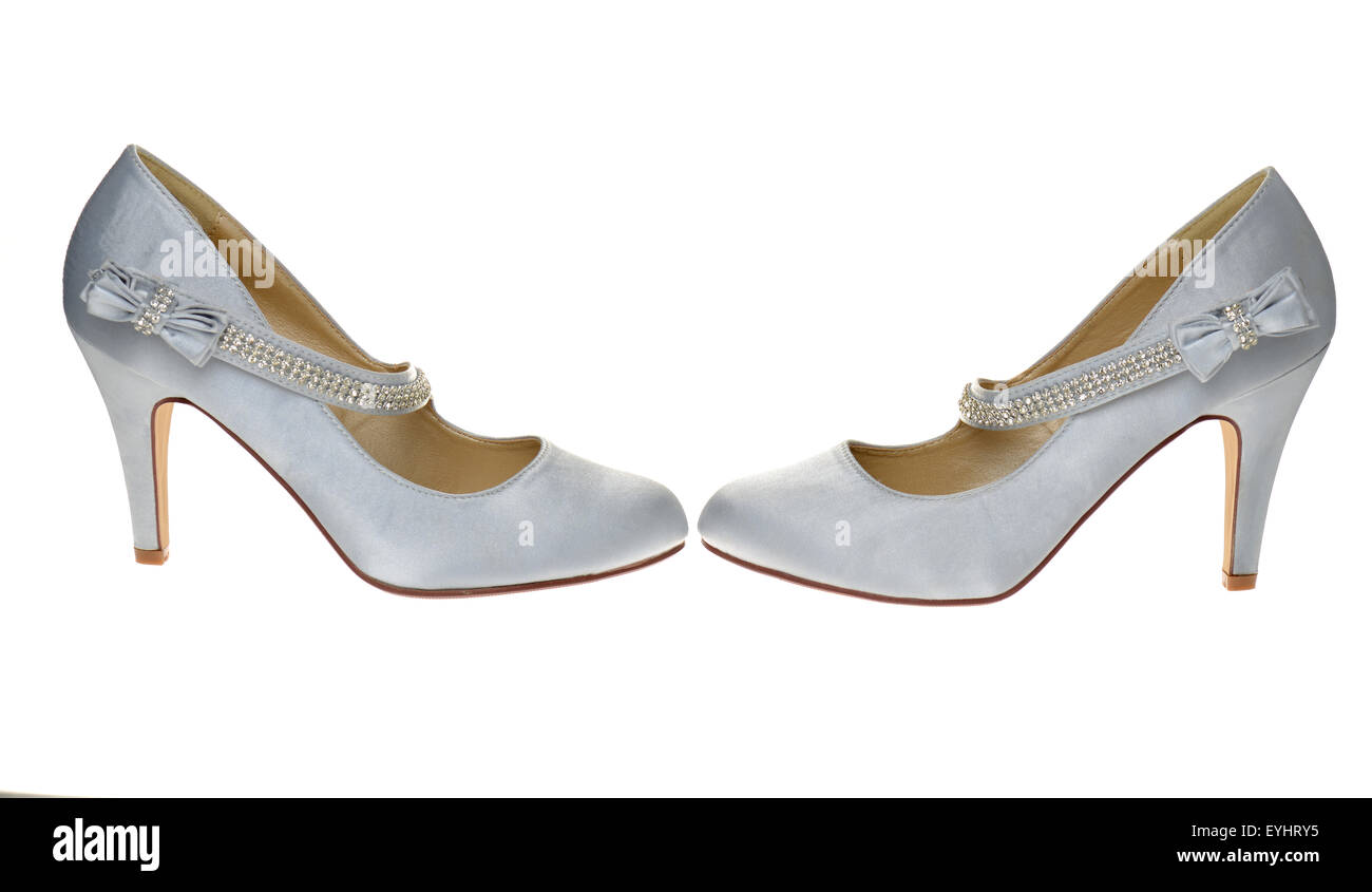 'Chaussures' sur un "Fond blanc" 'High Heels' 'talons' Banque D'Images
