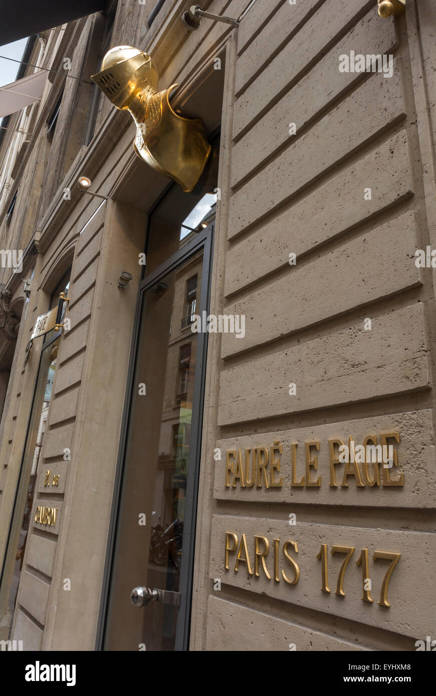 Paris, France, détail, signe, vêtements de luxe Shopping, 'Fauré le Page'  Accessoires de Mode Shop Photo Stock - Alamy