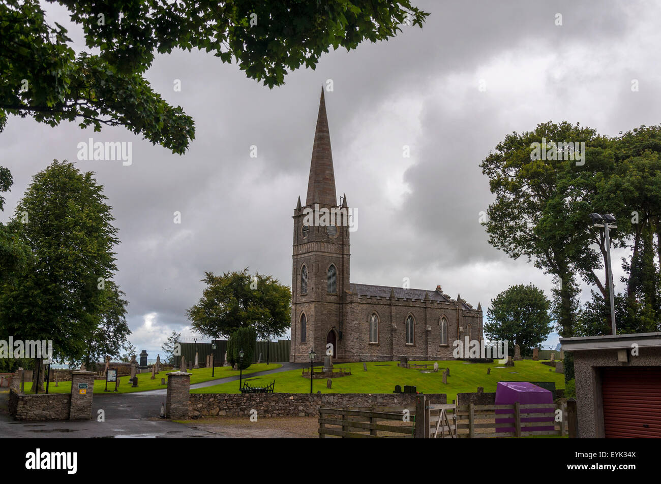 L'Eglise d'Irlande à Tamlaghtfinlagan église paroissiale, Ballykelly, Irlande du Nord Banque D'Images