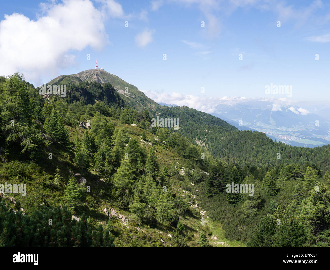 La montagne Patscherkofel à Innsbruck, Tirol, Autriche Banque D'Images