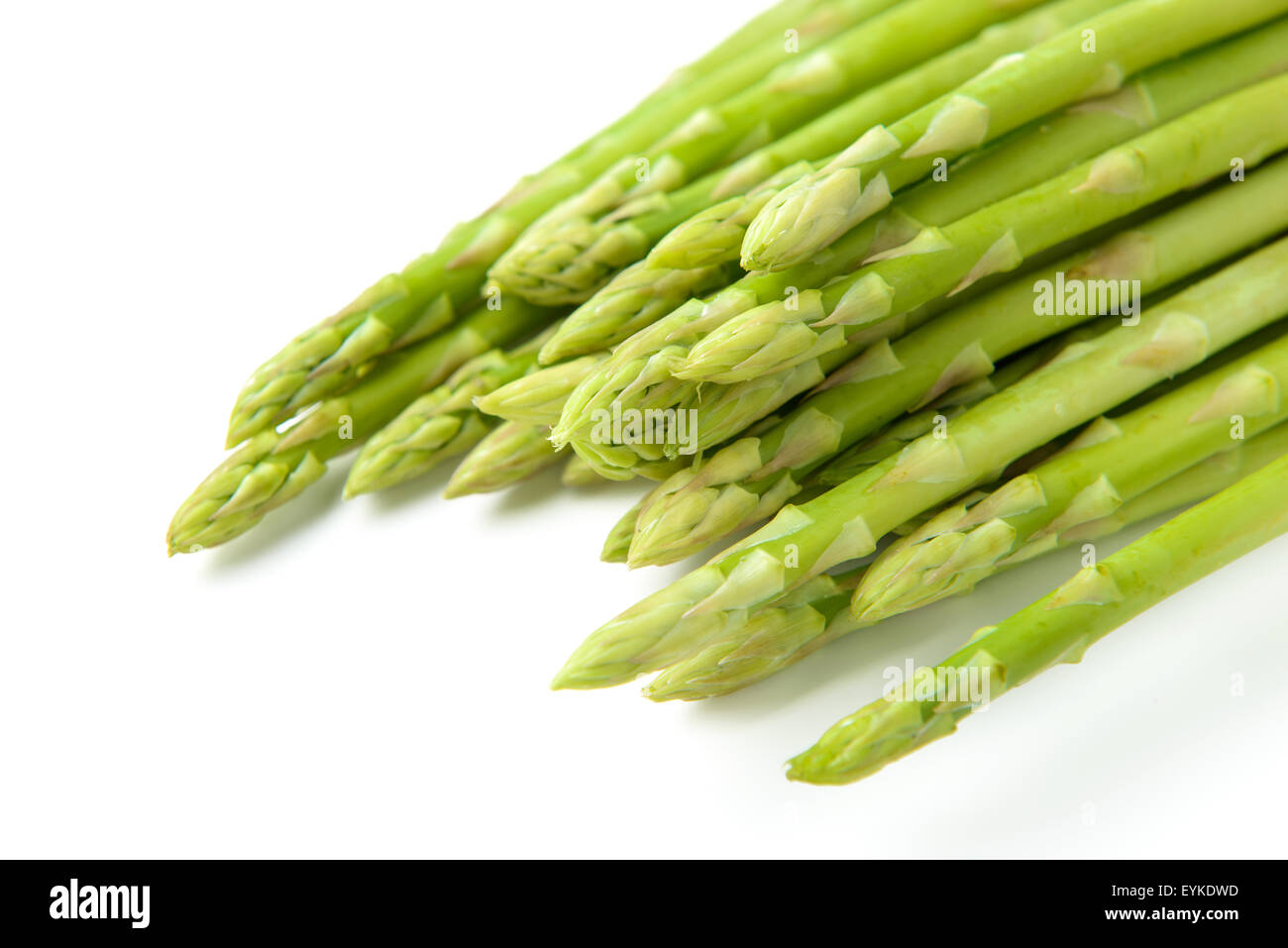 asperges vertes Banque D'Images