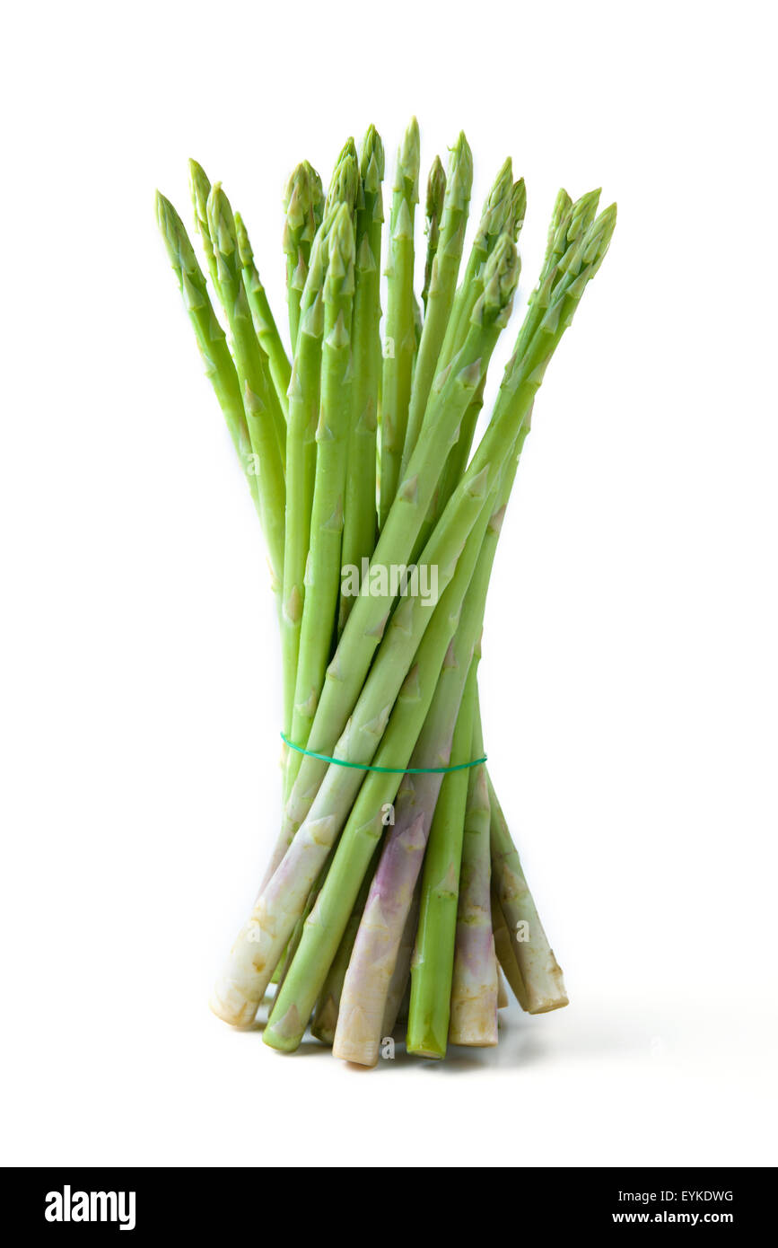 asperges vertes Banque D'Images