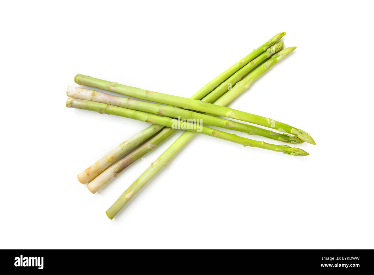 asperges vertes Banque D'Images