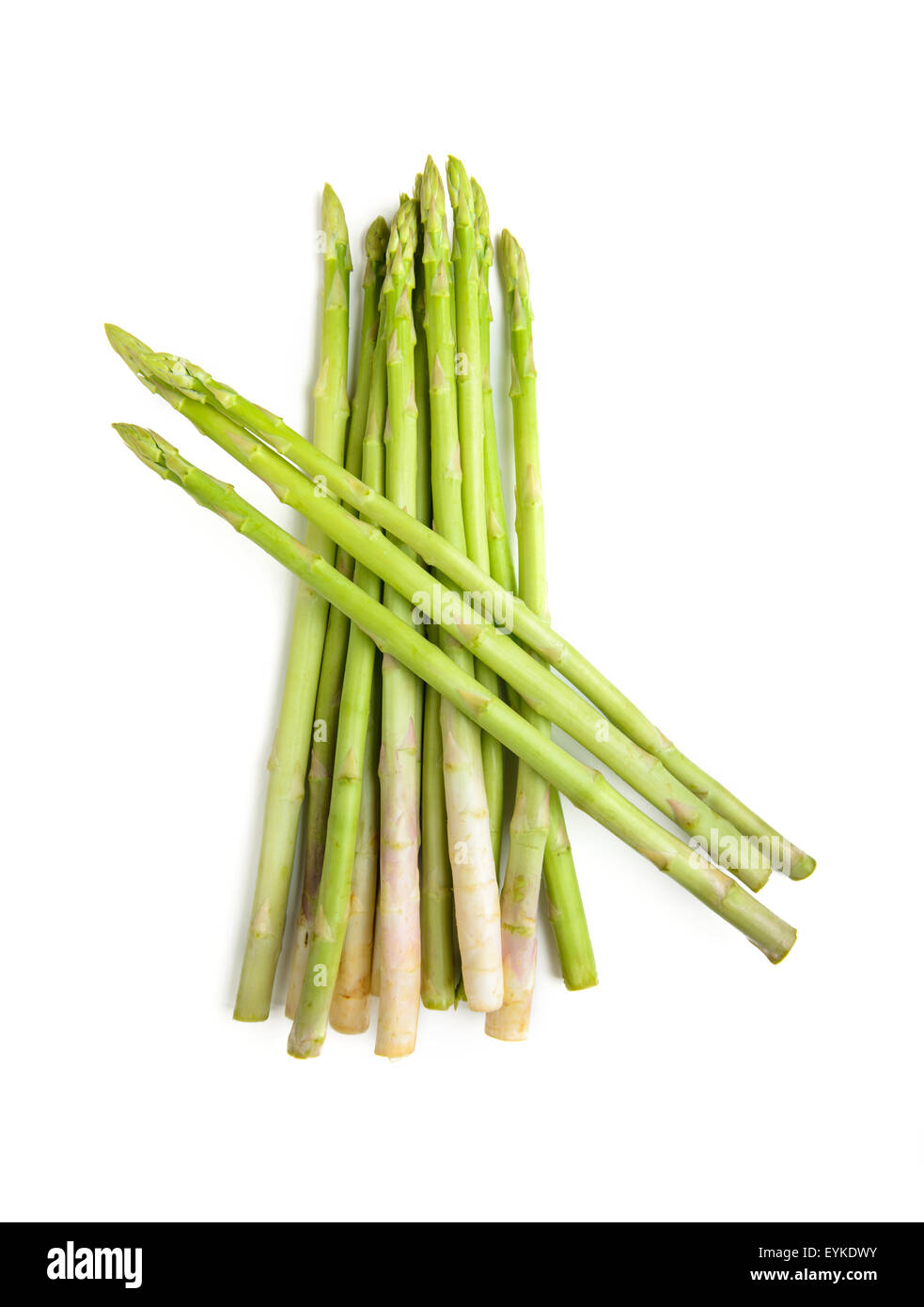 asperges vertes Banque D'Images