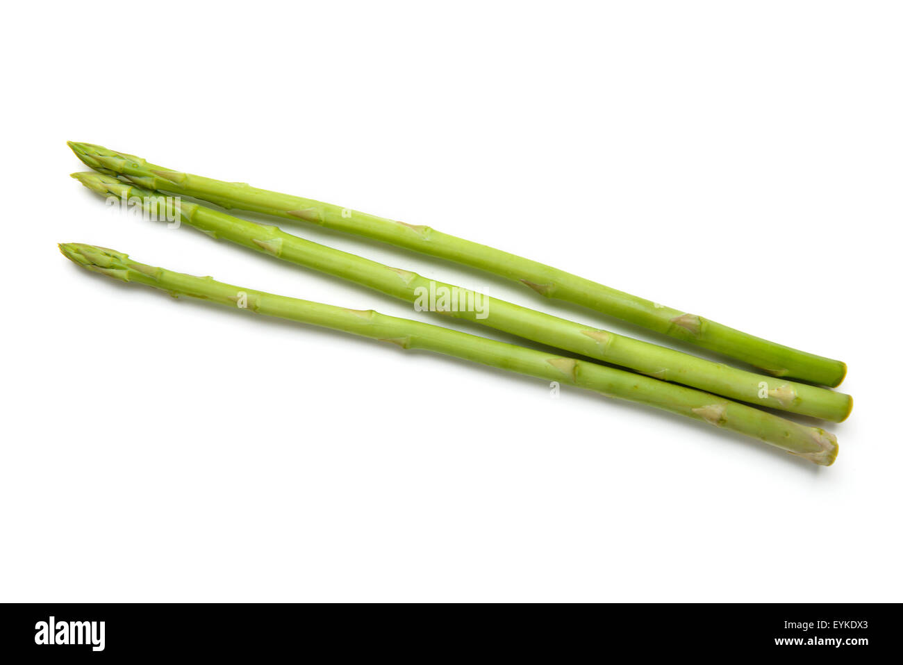 asperges vertes Banque D'Images