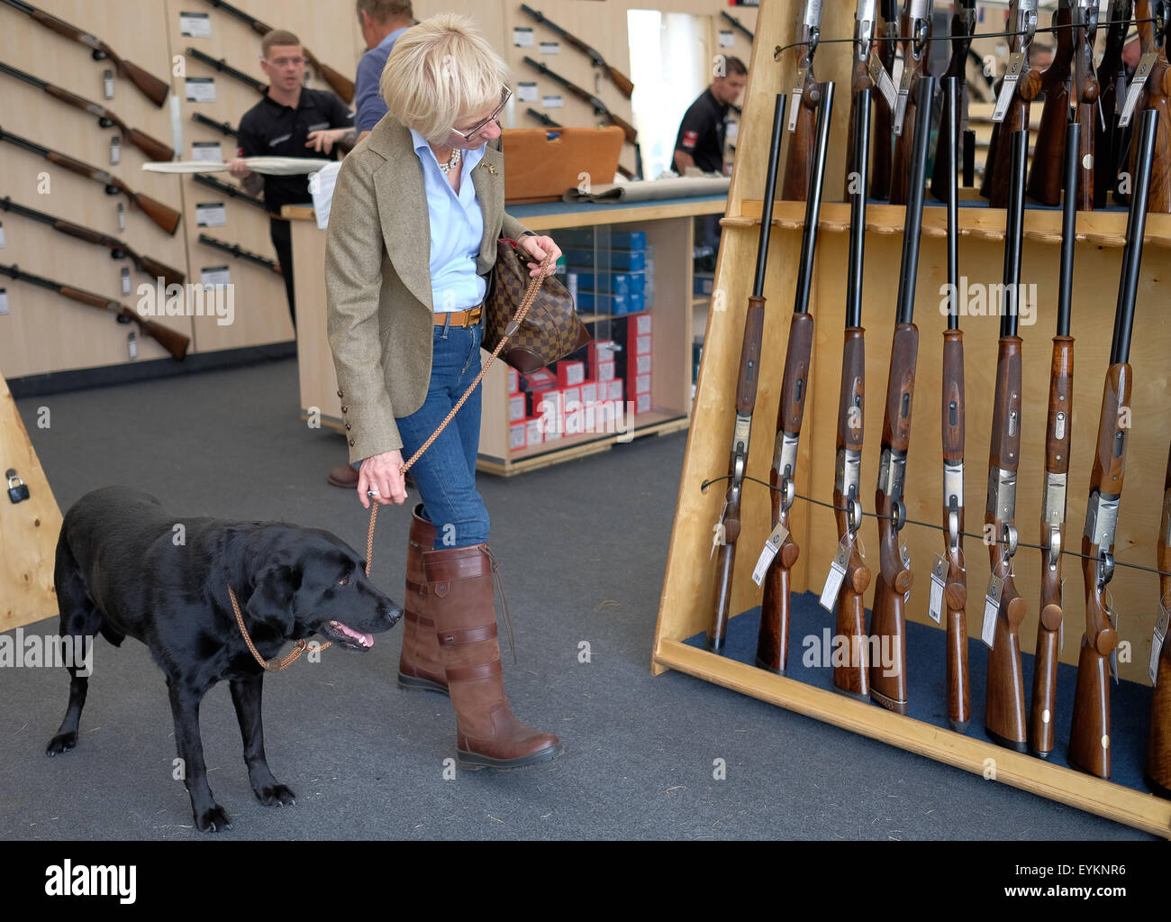 CLA Game Fair 2015 Harewood Banque D'Images