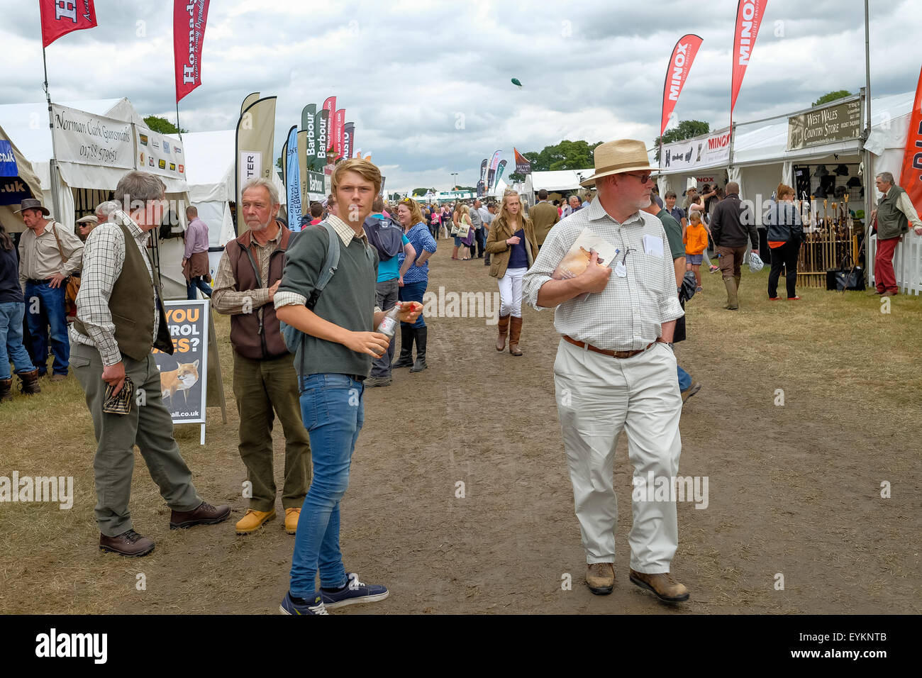 CLA Game Fair 2015 Harewood Banque D'Images