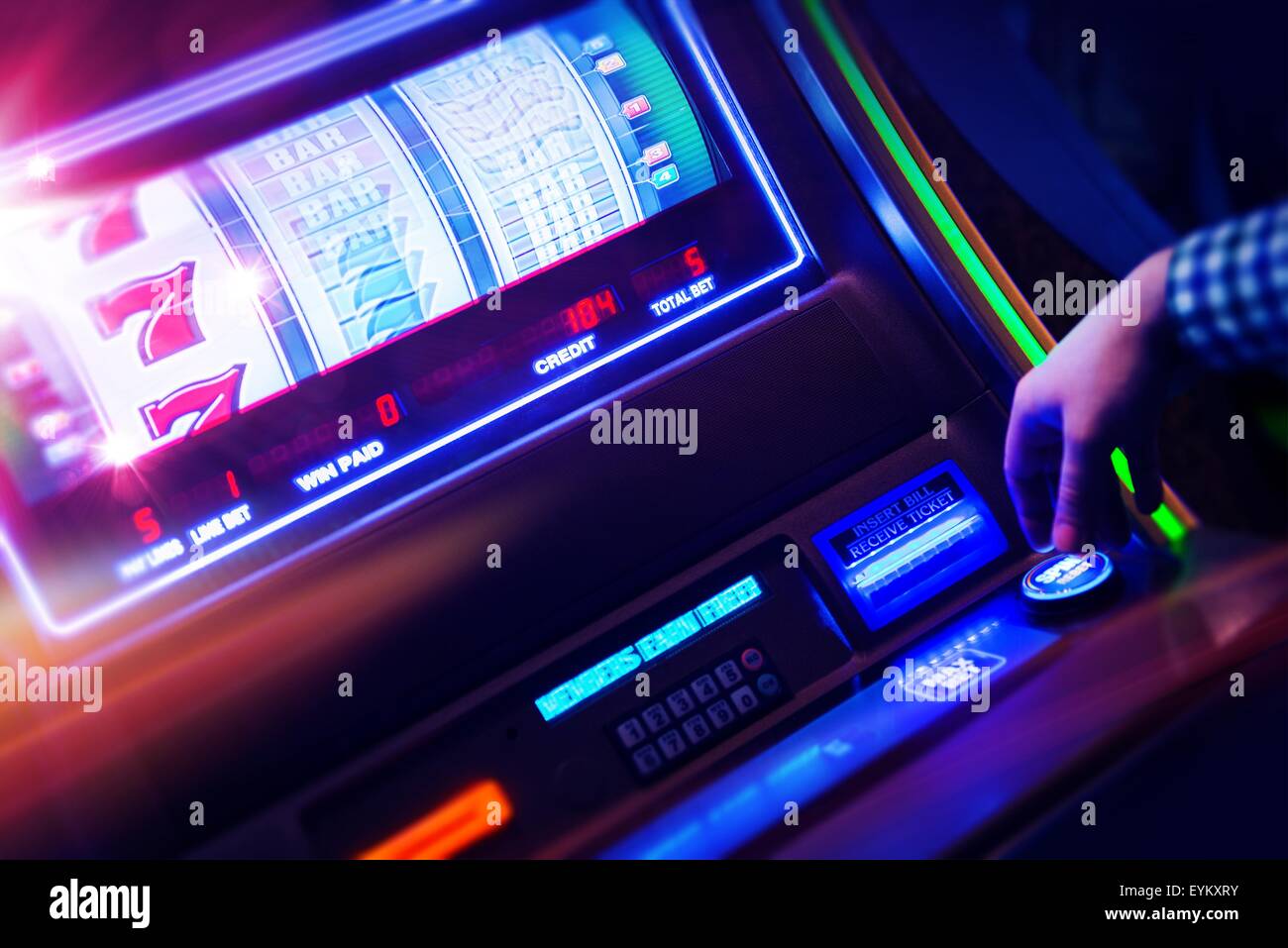 Mini Machine à Sous Vintage Las Vegas – Numérique, Jackpot Poker, Années 90, Neuve