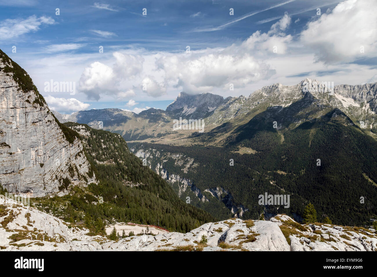 Auf der Kanin-Gruppe, Italien, Julische Alpen III Banque D'Images