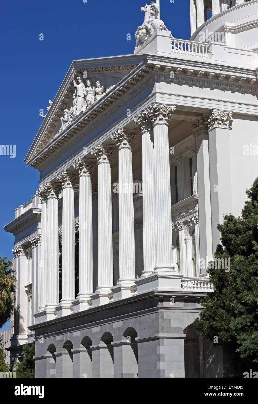 Capitol building à Sacramento en Californie Banque D'Images