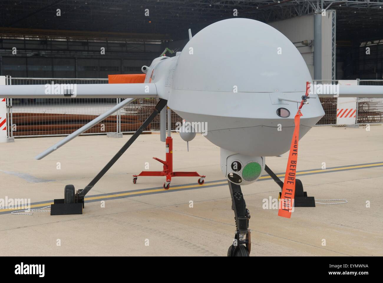 Armée de l'air italienne, des drones (UAV) General Atomics RQ-1A 'terror' Banque D'Images