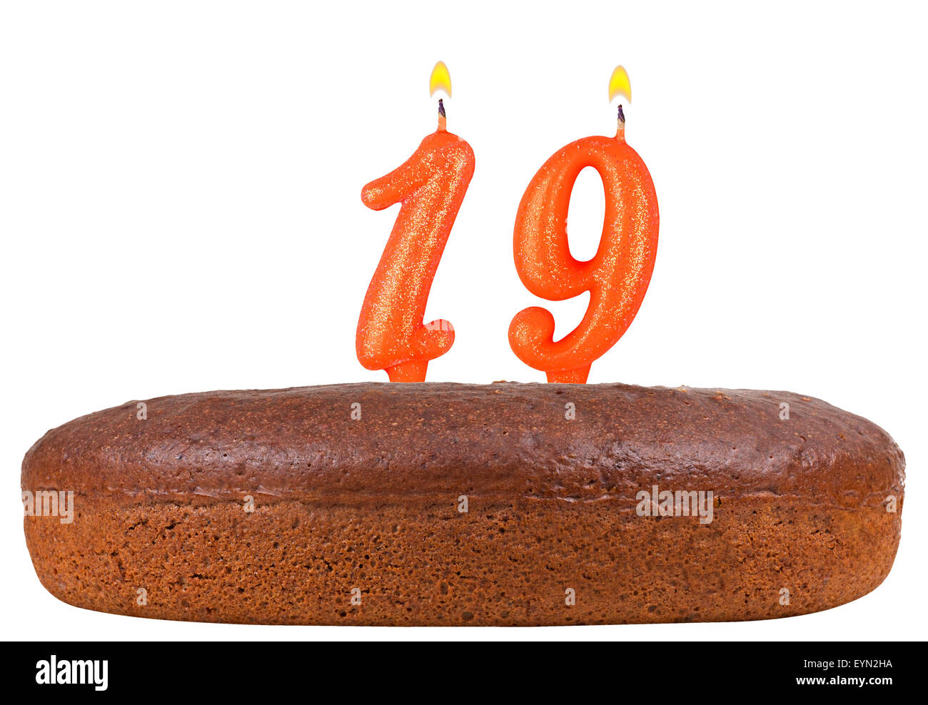 20 Ans D'anniversaire Nombre Avec La Bougie De Fête Pour Le Gâteau De  Vacances Illustration de Vecteur - Illustration du célébrez, incendie:  81156331