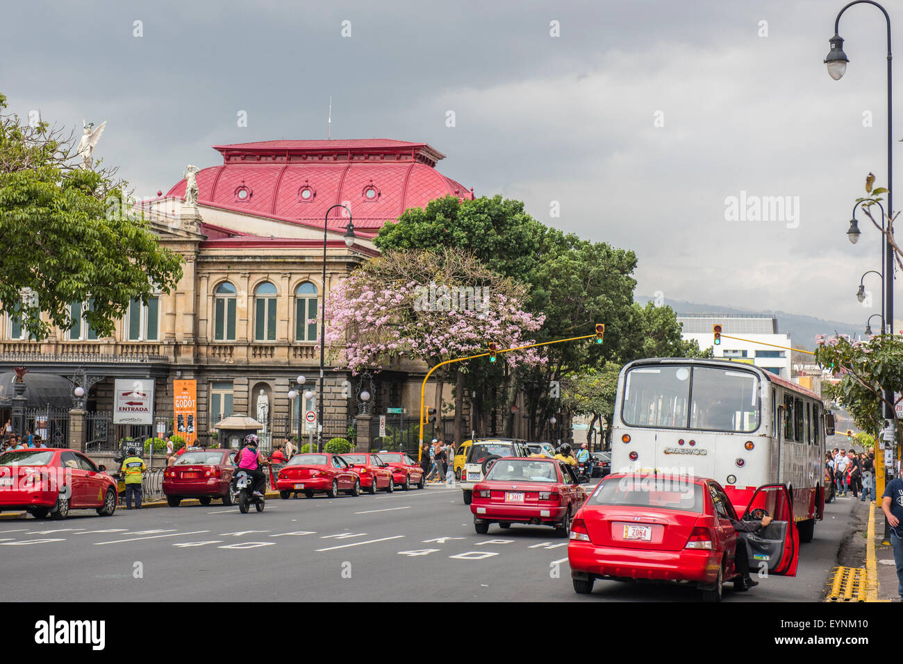 Le Théâtre National, San Jose, Costa Rica Banque D'Images