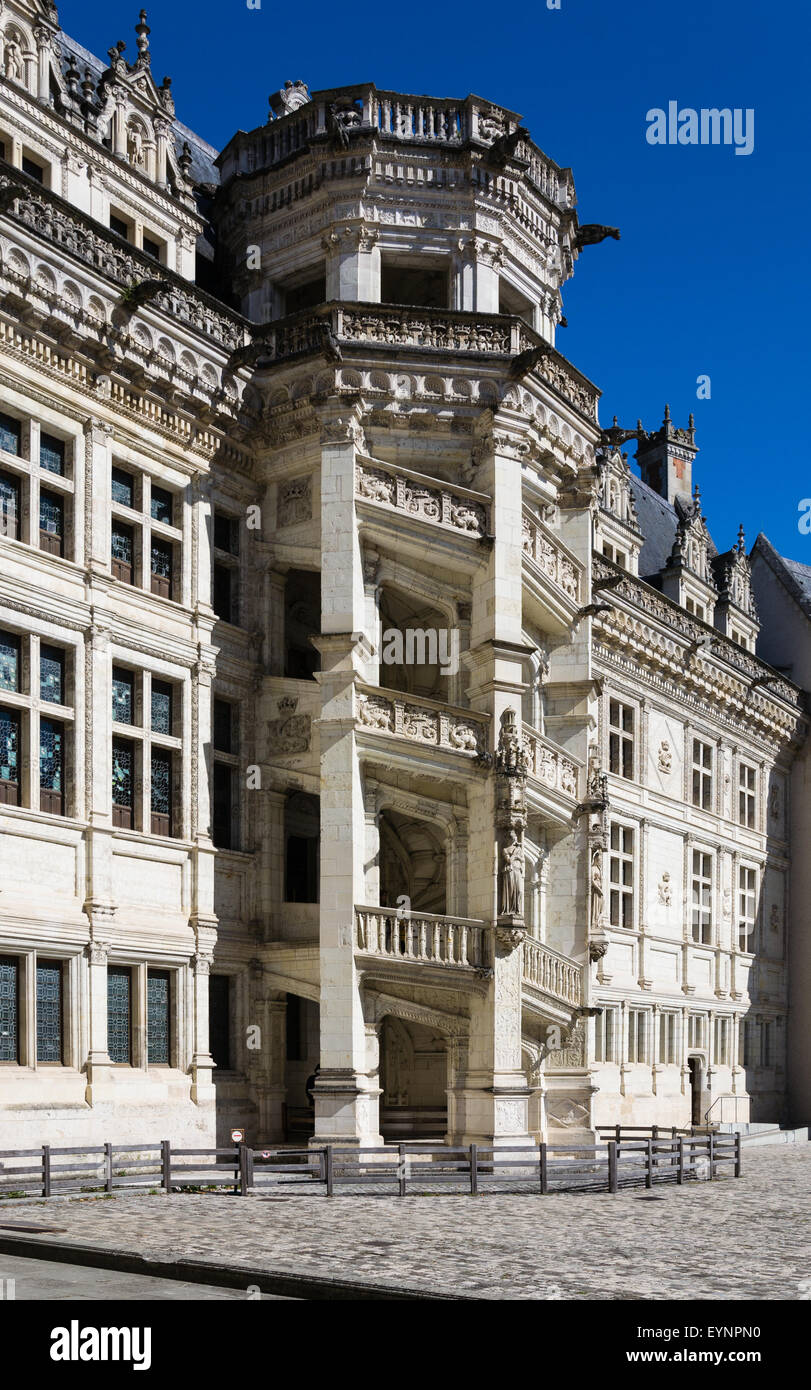 Château de Blois - France Banque D'Images