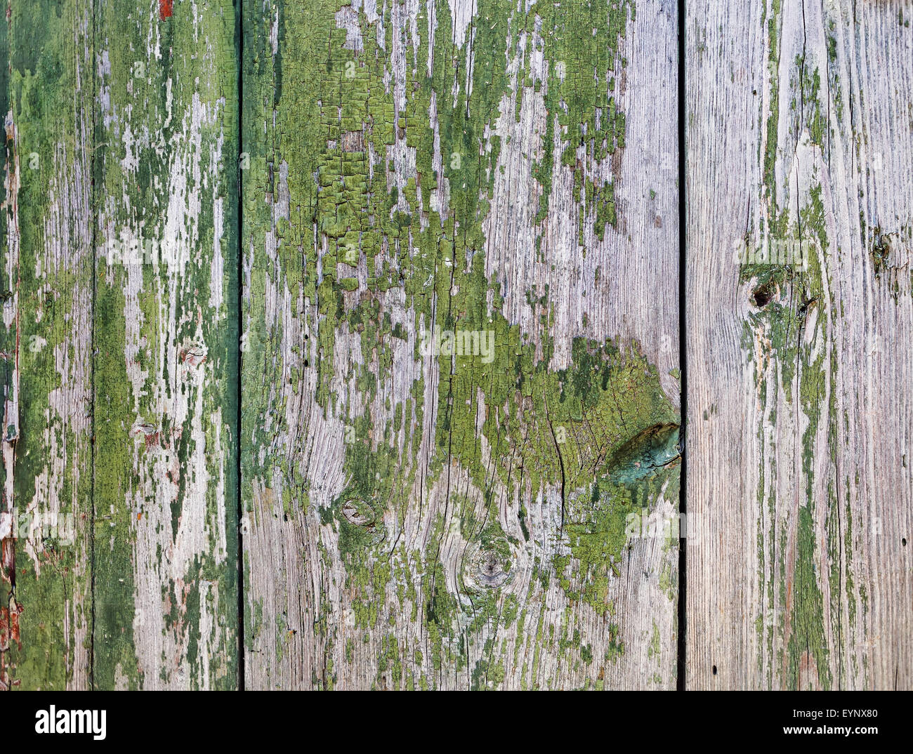 La texture du bois ancien. Fond de bois avec de la peinture. Banque D'Images