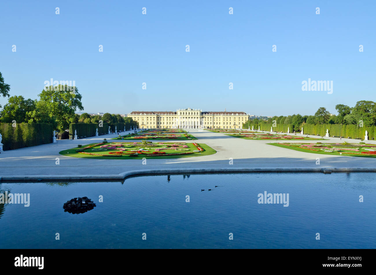 Le prince du jardin du palais de Schonbrunn à Vienne, Banque D'Images