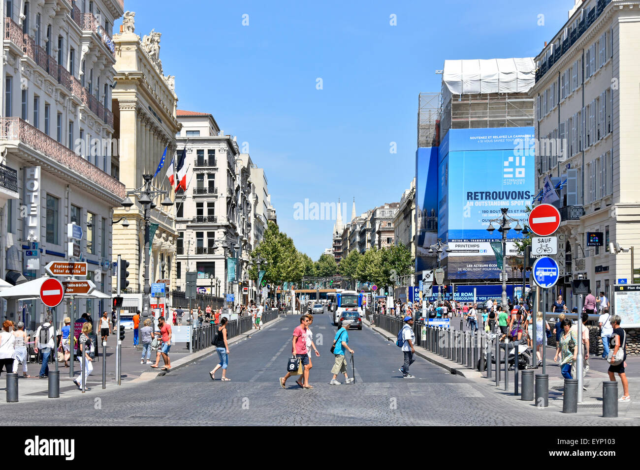 La canebière marseille Banque de photographies et d’images à haute ...