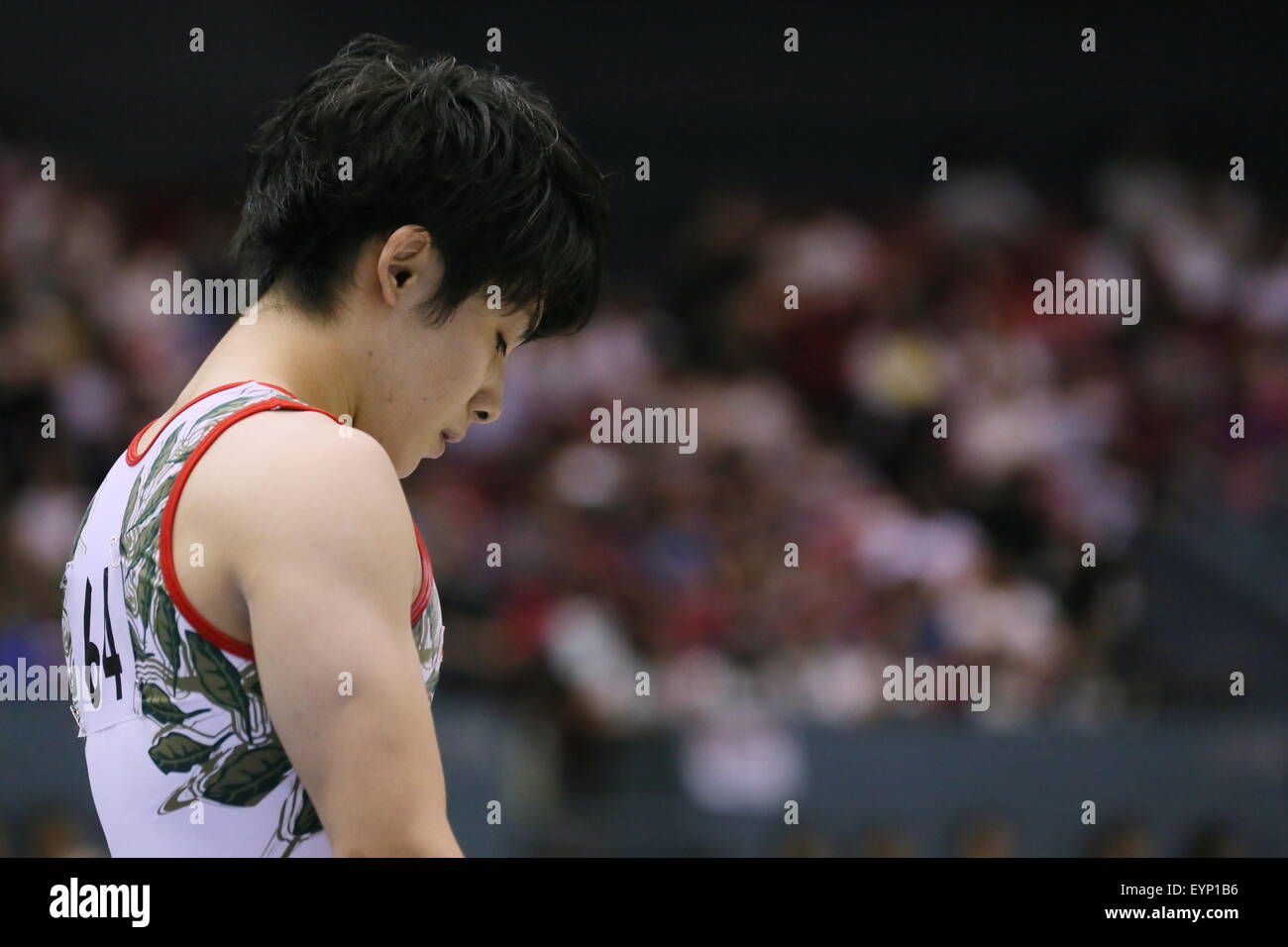 Ryohei Kato (JPN), le 1 août, 2015 - La gymnastique artistique : la 6e Championnats asiatiques concours général individuel et d'équipe marbre à Hiroshima, au Japon. (Photo de Sho Tamura/AFLO SPORT) Banque D'Images