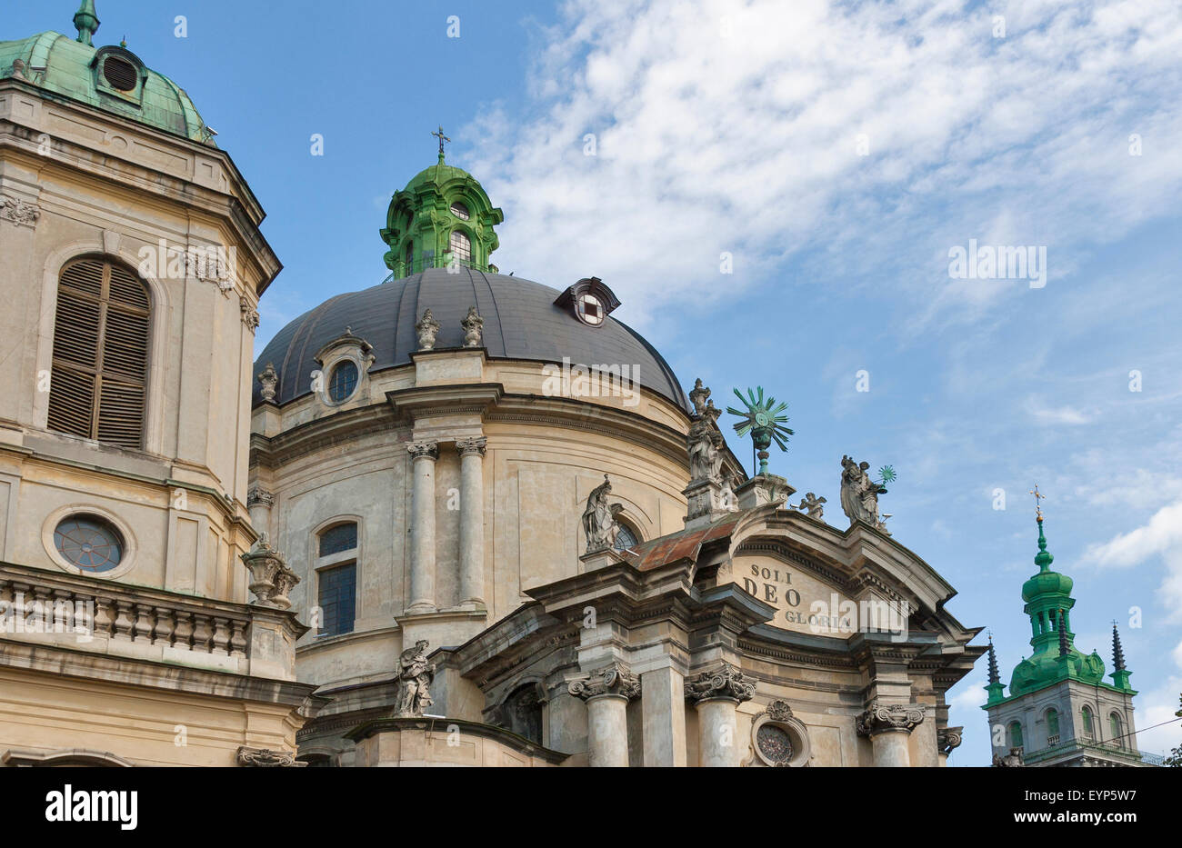 Cathédrale dominicaine à Lviv, Ukraine Banque D'Images