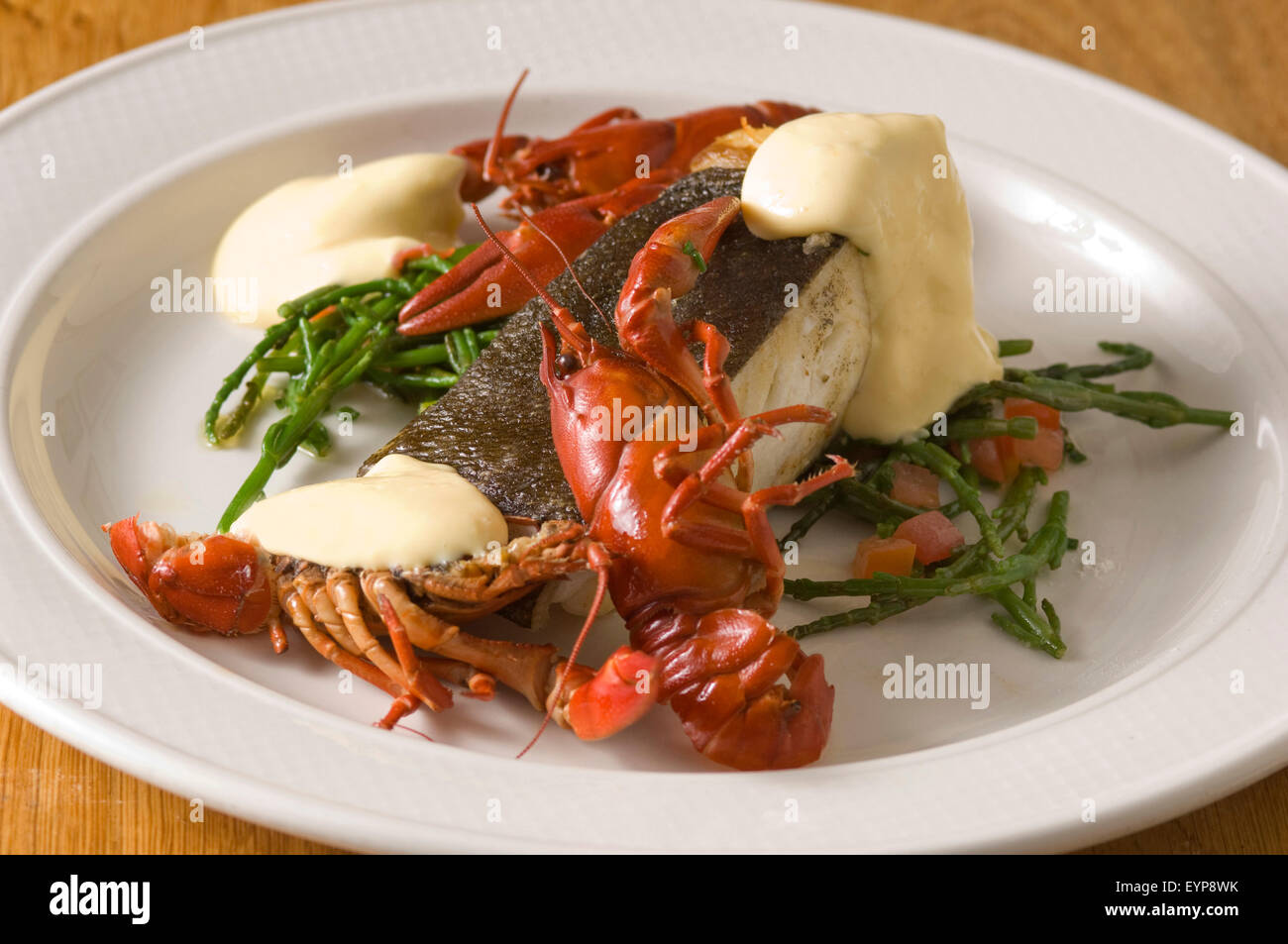 Le restaurant Riverside,West Bay, Dorset, UK,une station restaurant spécialisé dans les fruits de mer,fine cuisine et vin. Un dîner de manger des aliments au Royaume-Uni Banque D'Images