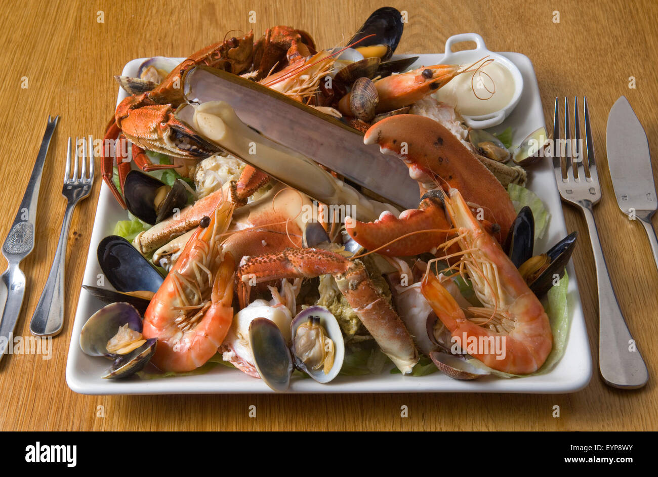 Le restaurant Riverside,West Bay, Dorset, UK,une station restaurant spécialisé dans les fruits de mer,fine cuisine et vin. Un dîner de manger des aliments au Royaume-Uni Banque D'Images